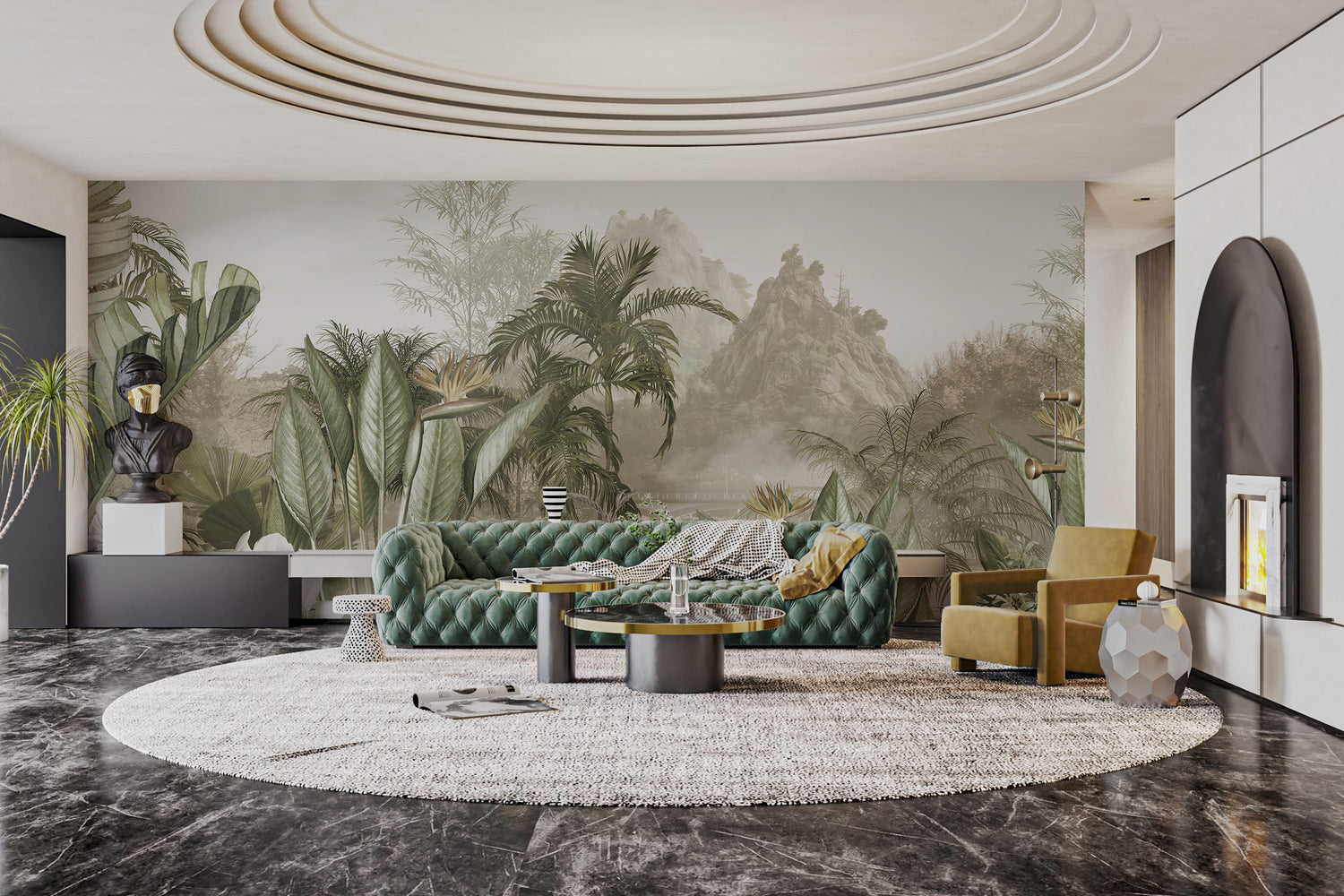 Living Room Wallpaper - Wallanza