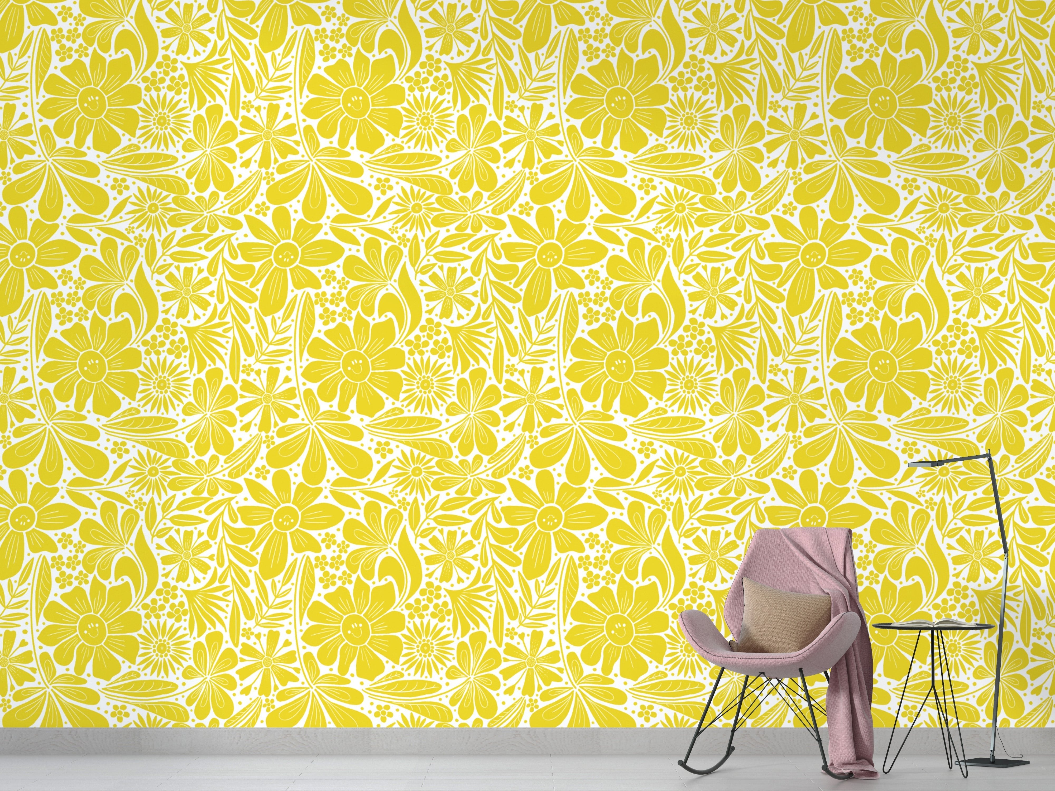 Yellow Wallpapers - Modern & Classic Designs | Wallanza