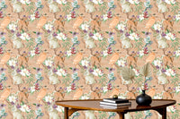 Enchanted woodland wallpaper for a magical ambiance