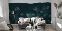 Mystic night mural creates tranquil decor
