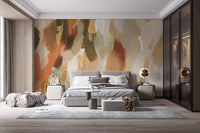 Festive brushstroke wallpaper for creativity
