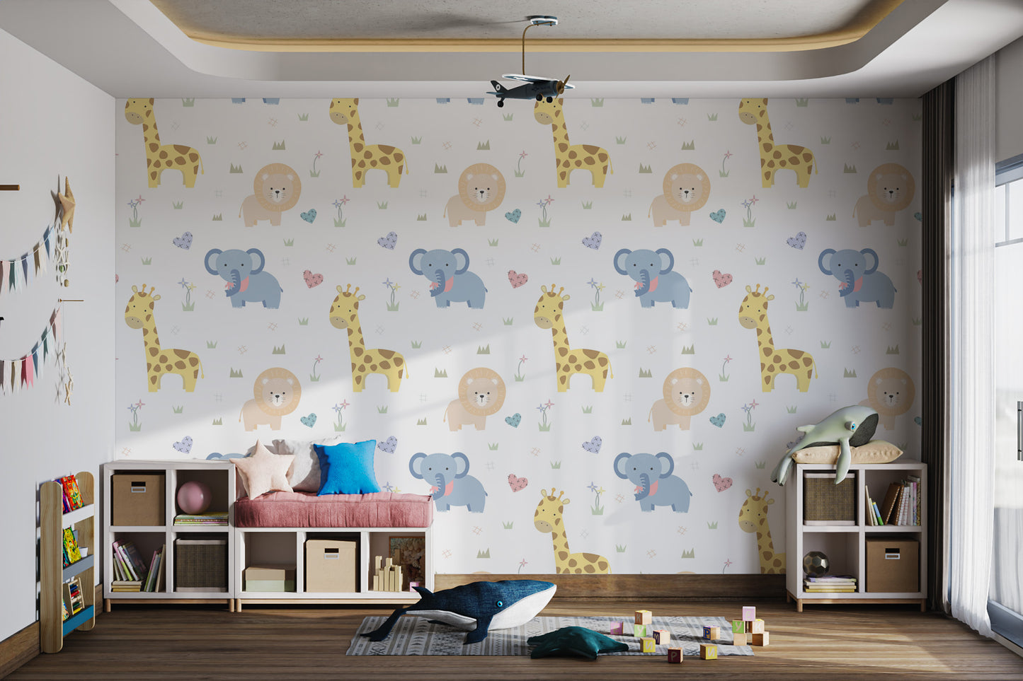 Baby Safari Adventure Wallpaper
