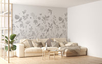 Elegant bird-themed wallpaper for decor

