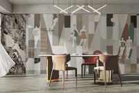 Peel and stick fashion store wallpaper for chic walls