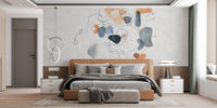 Artistic Shapes Wallpaper Mural