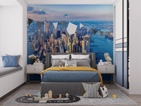 New York City Skyline Mural for Urban Décor