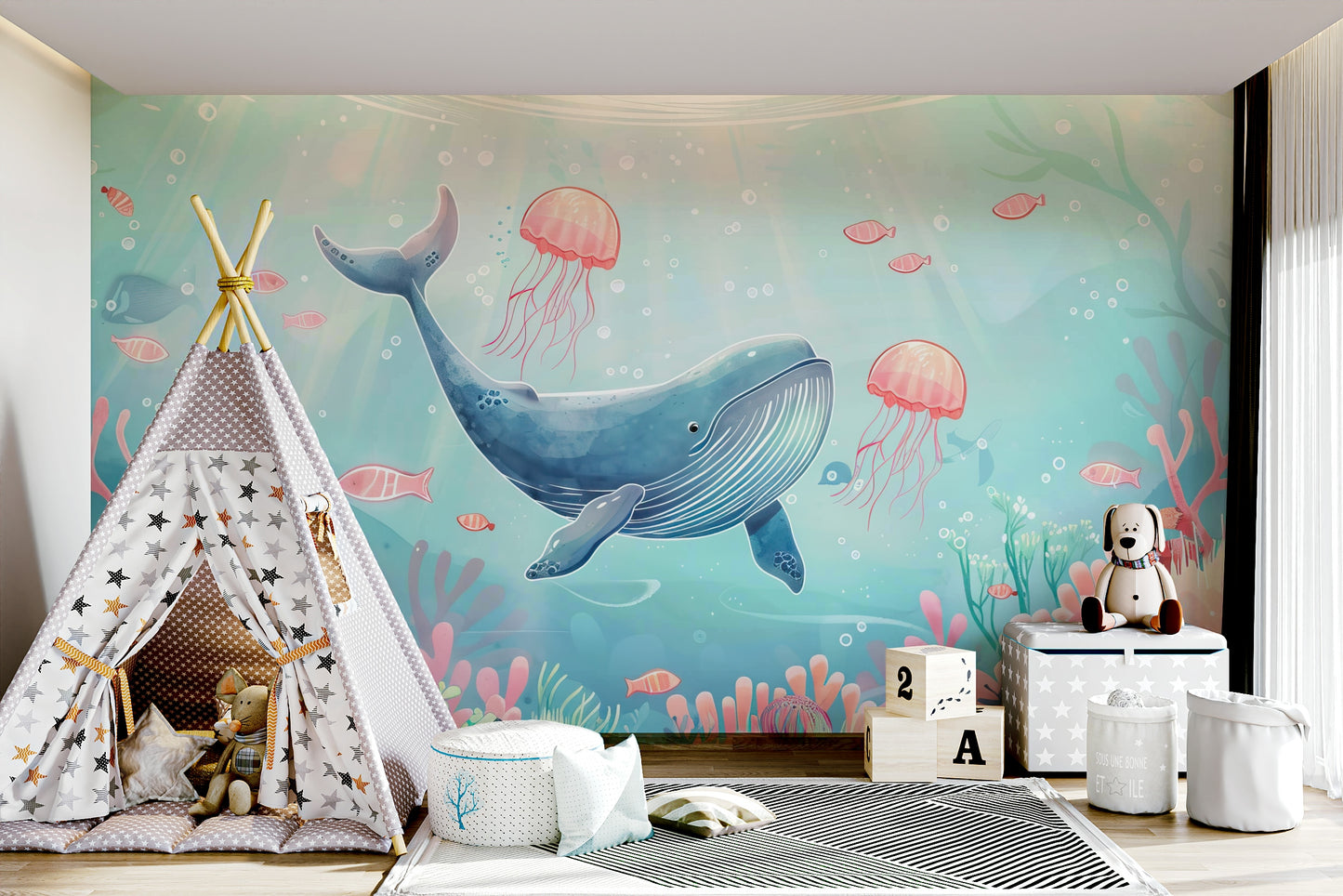 Ocean Dreamscape Wall Mural