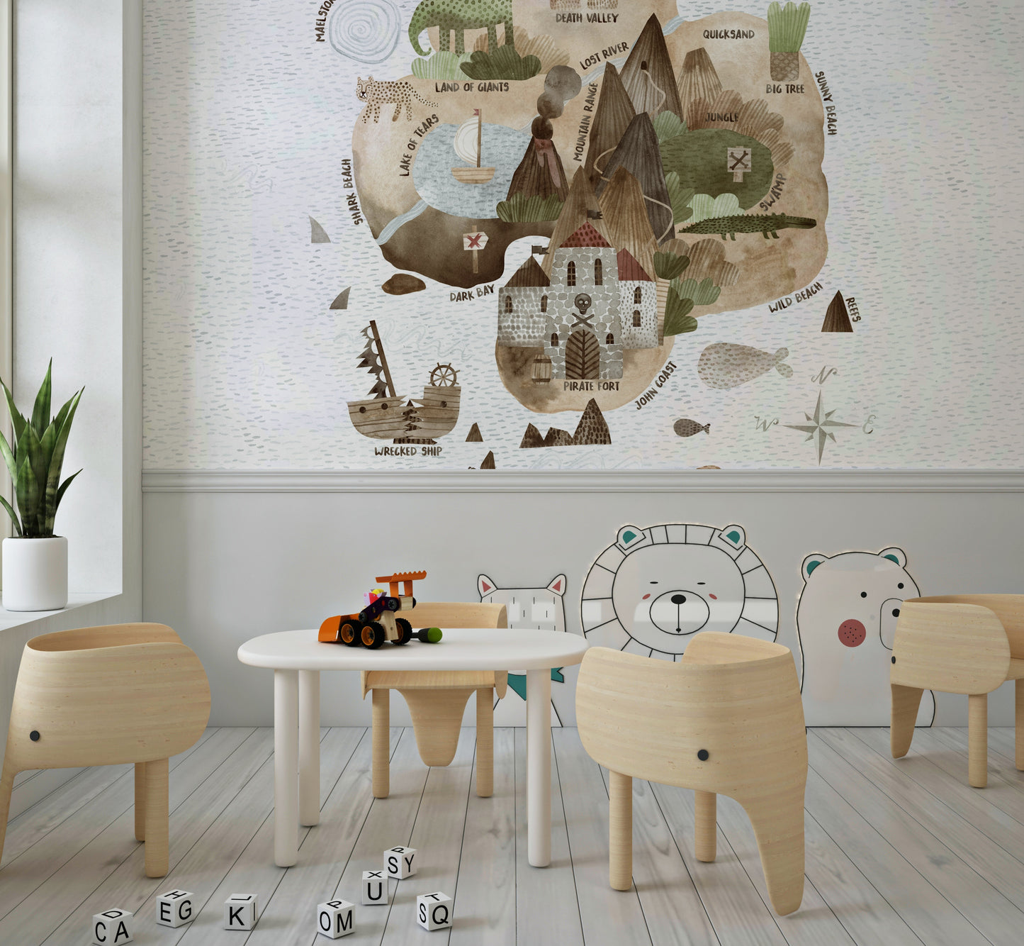 Skull Island Adventure Wall Mural