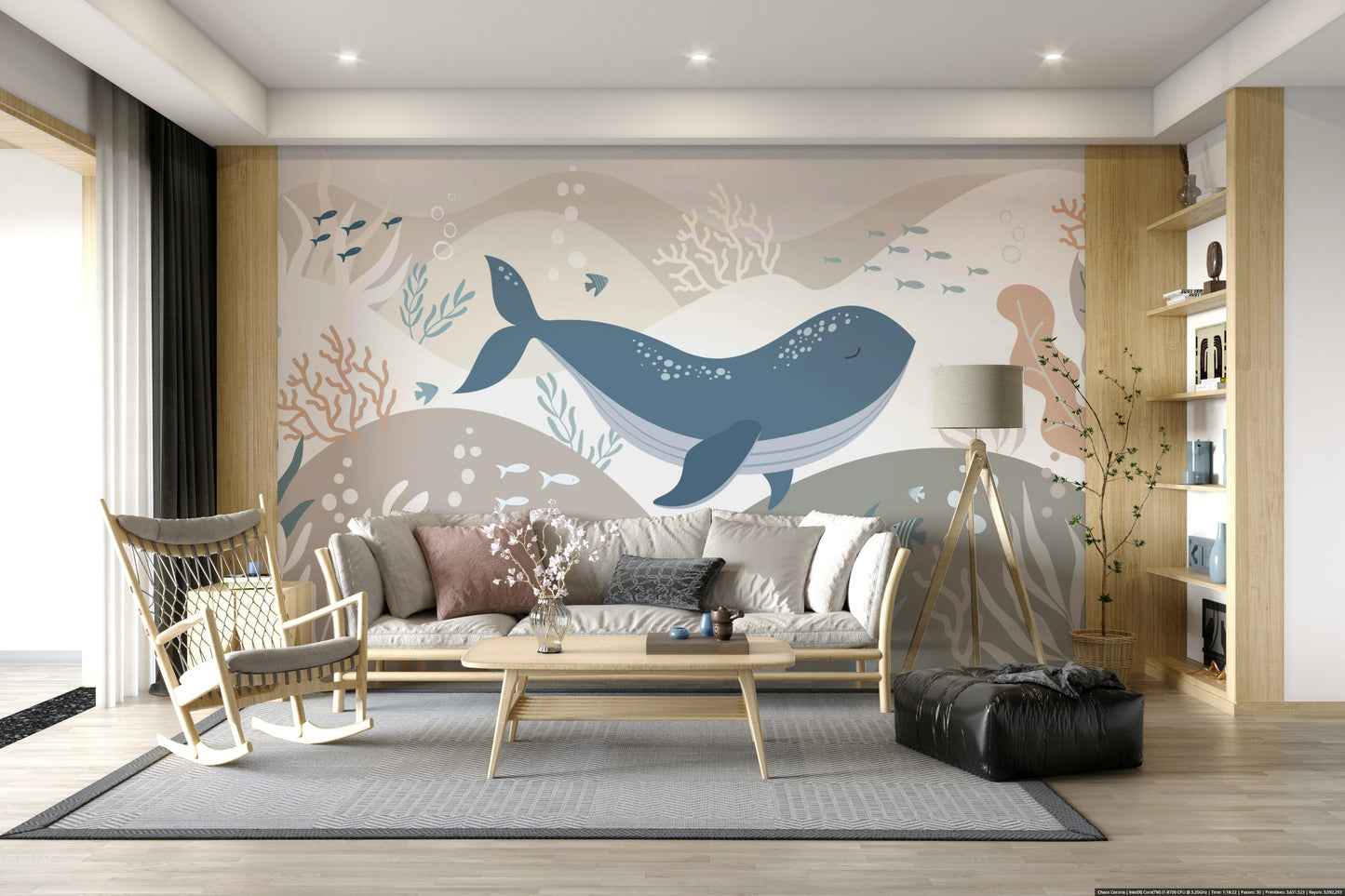 Gentle Giants of the Deep Wall Mural