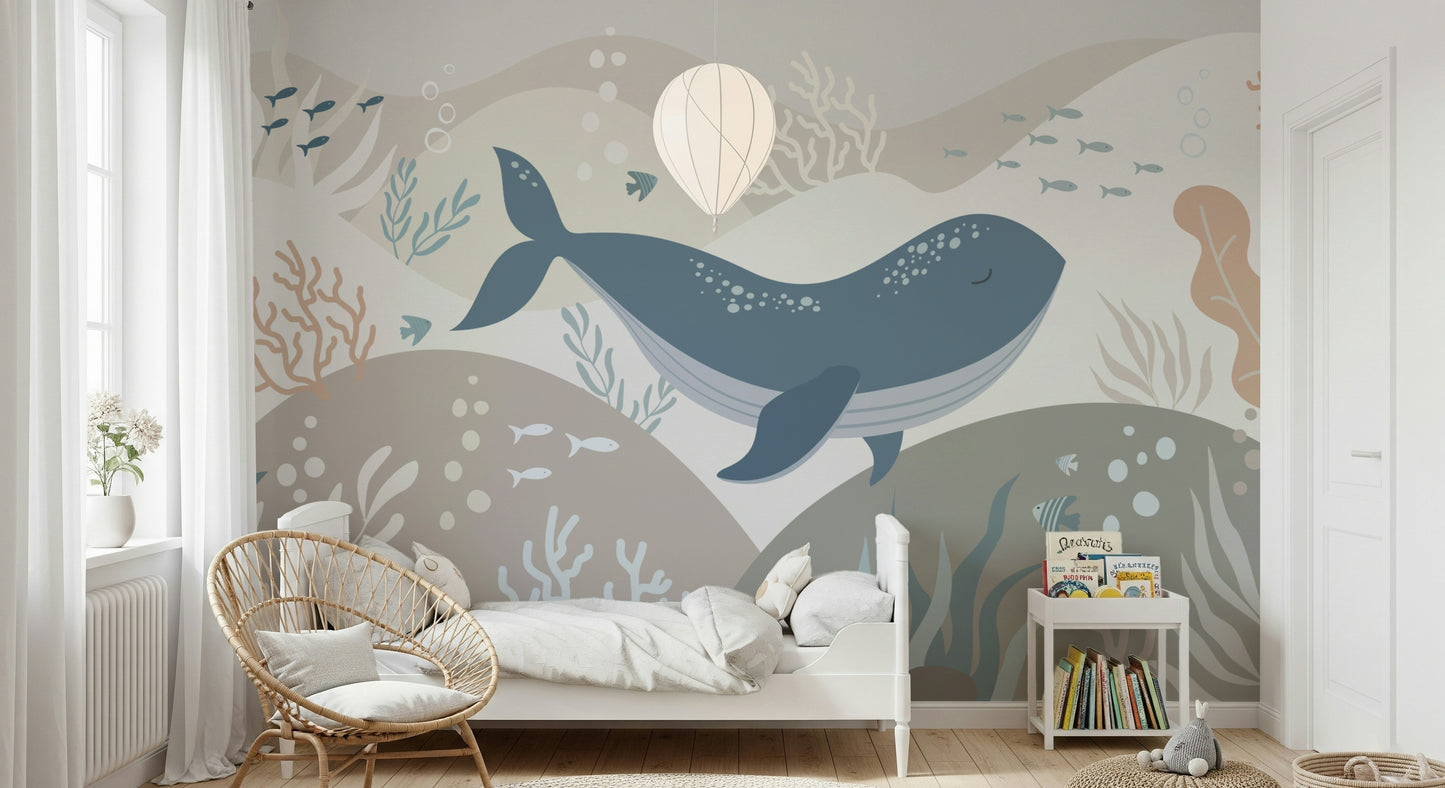 Gentle Giants of the Deep Wall Mural