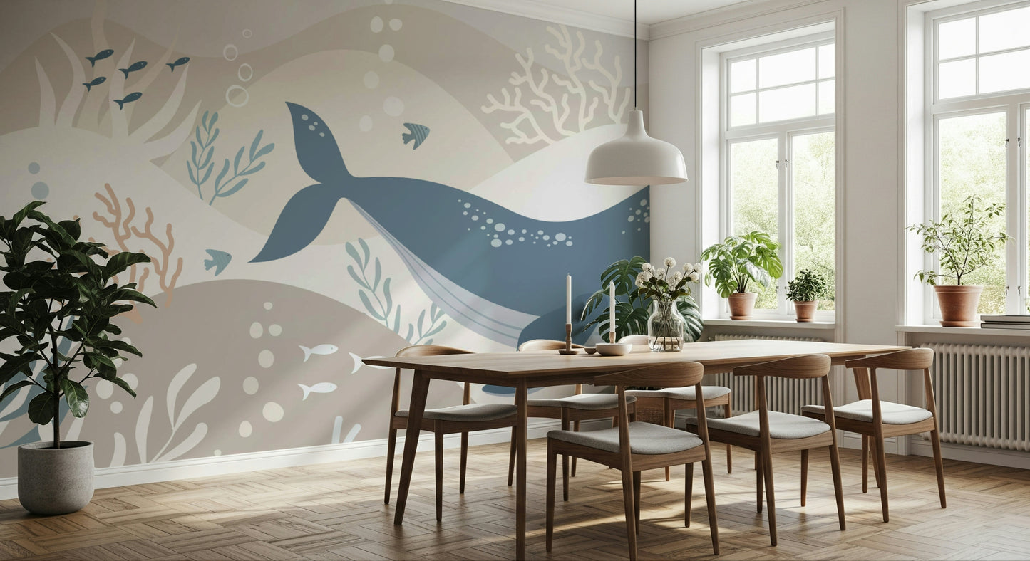 Gentle Giants of the Deep Wall Mural