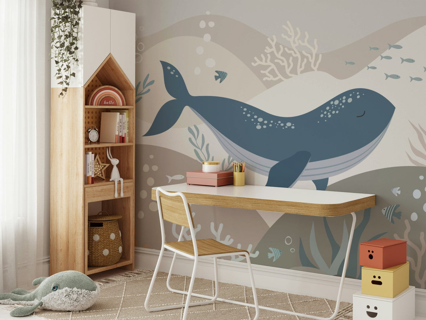 Gentle Giants of the Deep Wall Mural