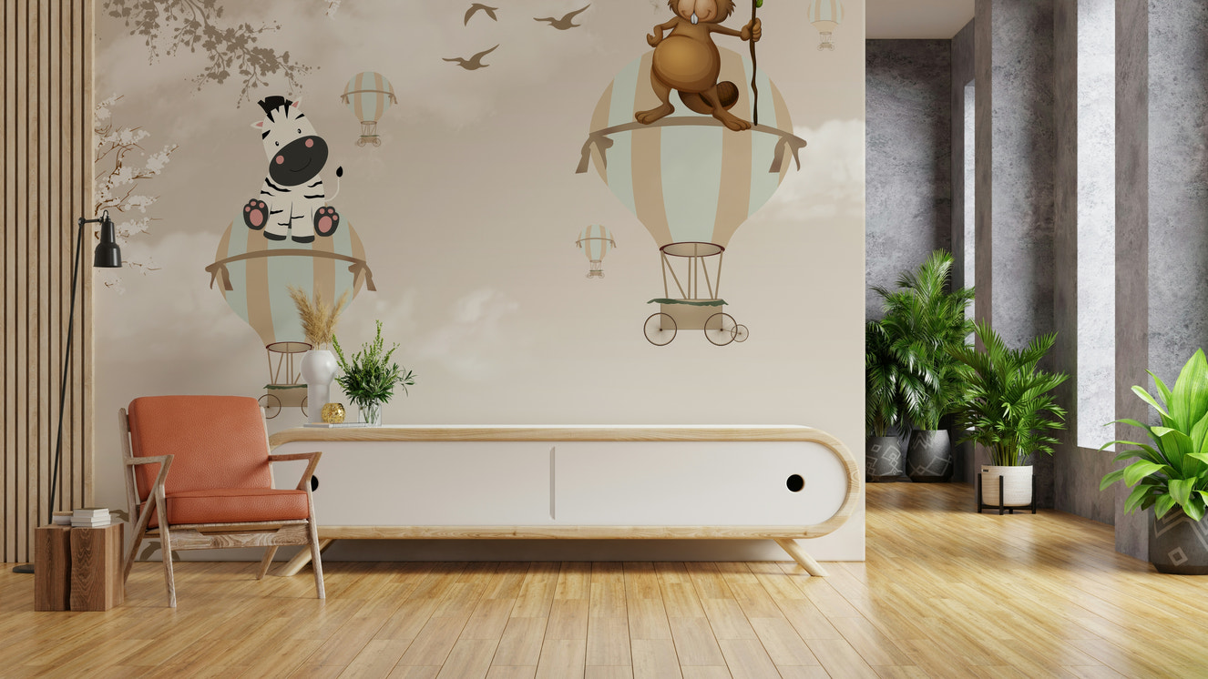 Airborne Adventure Wall Mural