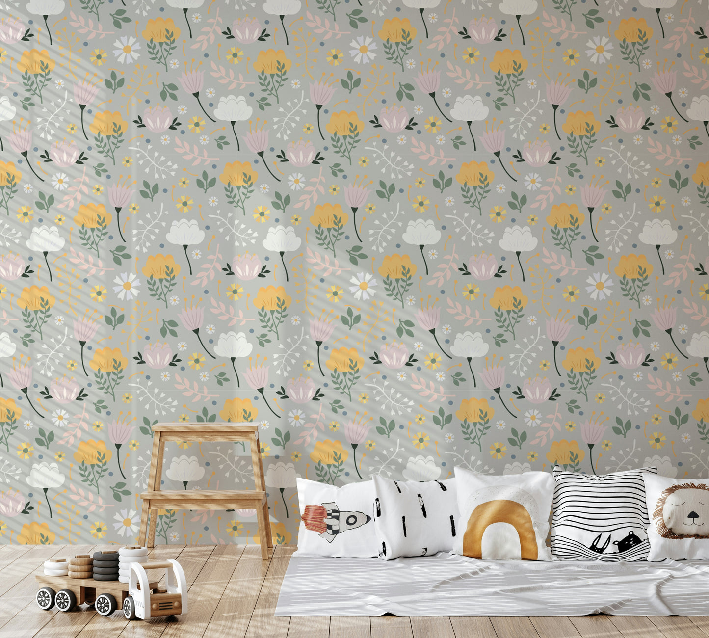 Floral Pattern Wallpaper⁠