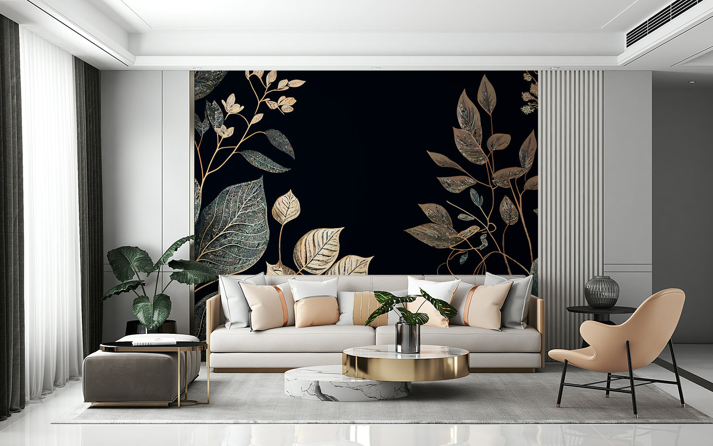 Golden Autumn  Wall Mural