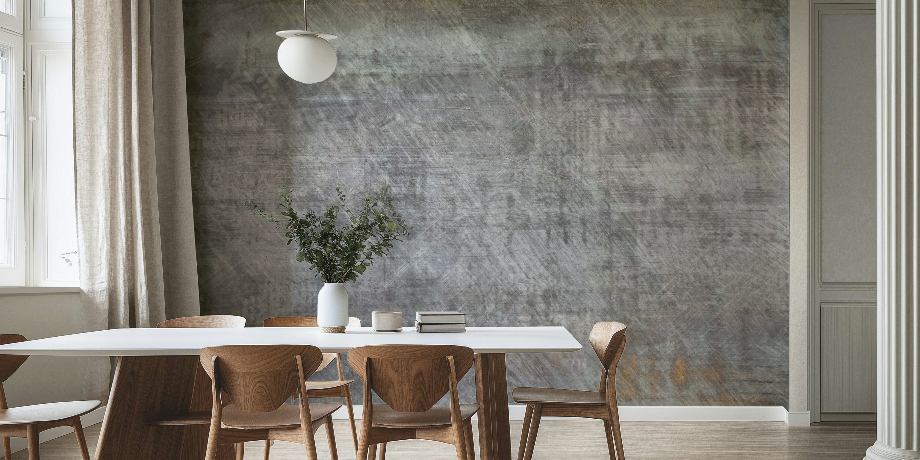 The texture has subtle scratches, worn spots, and an aged patina.

