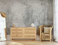 The design has a very calm and grounded effect on the space.

