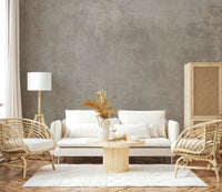 The design has a very calming and grounded effect on the space.

