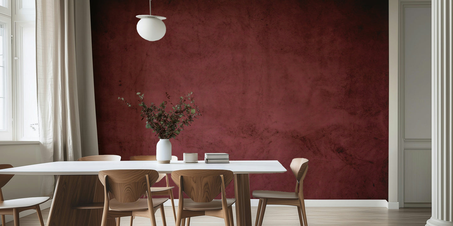 The texture gives the mural a sense of depth and complexity.

