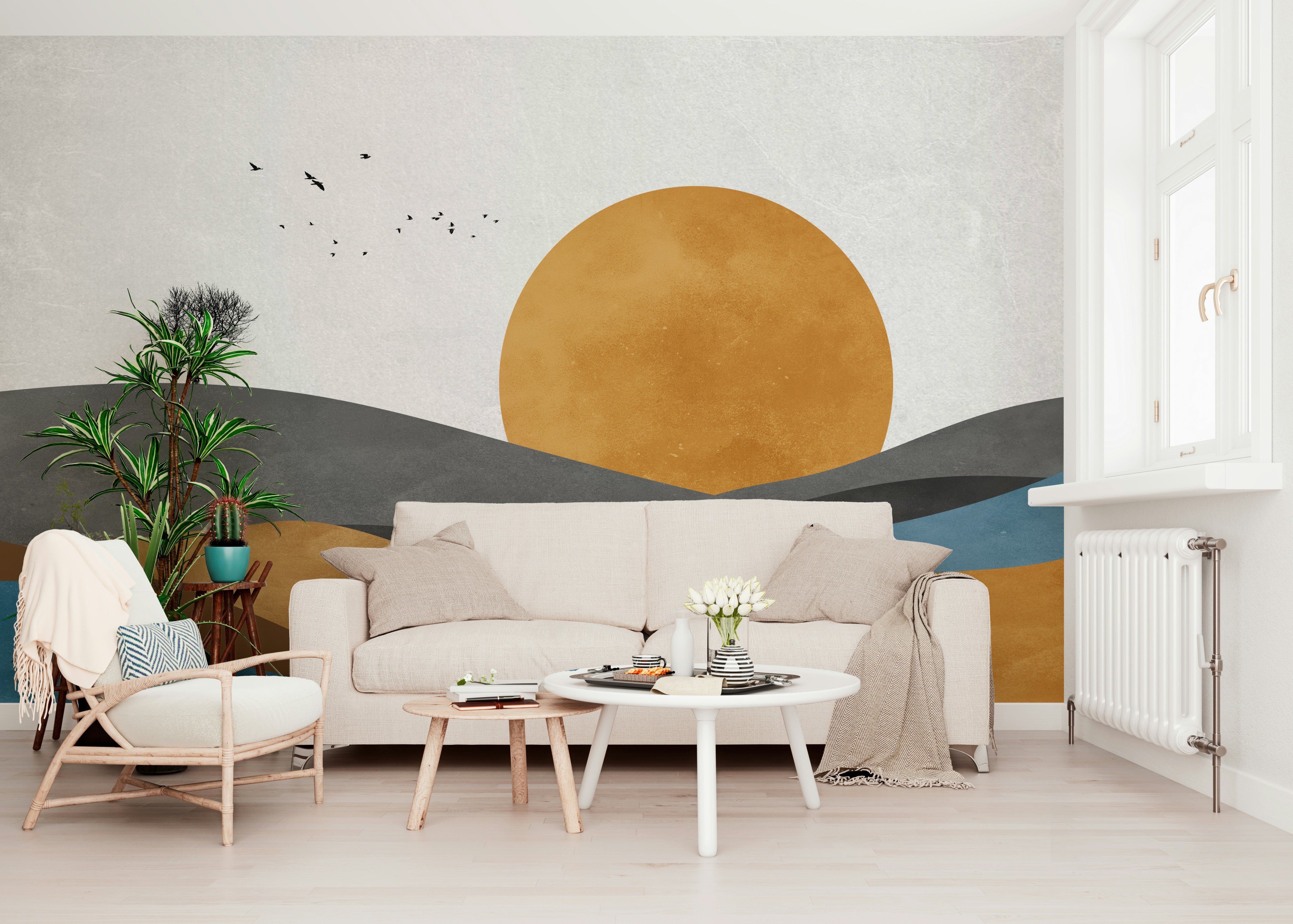 The image has a soft, painted look.

