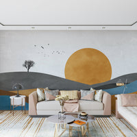 The feeling is one of fresh elegance.

