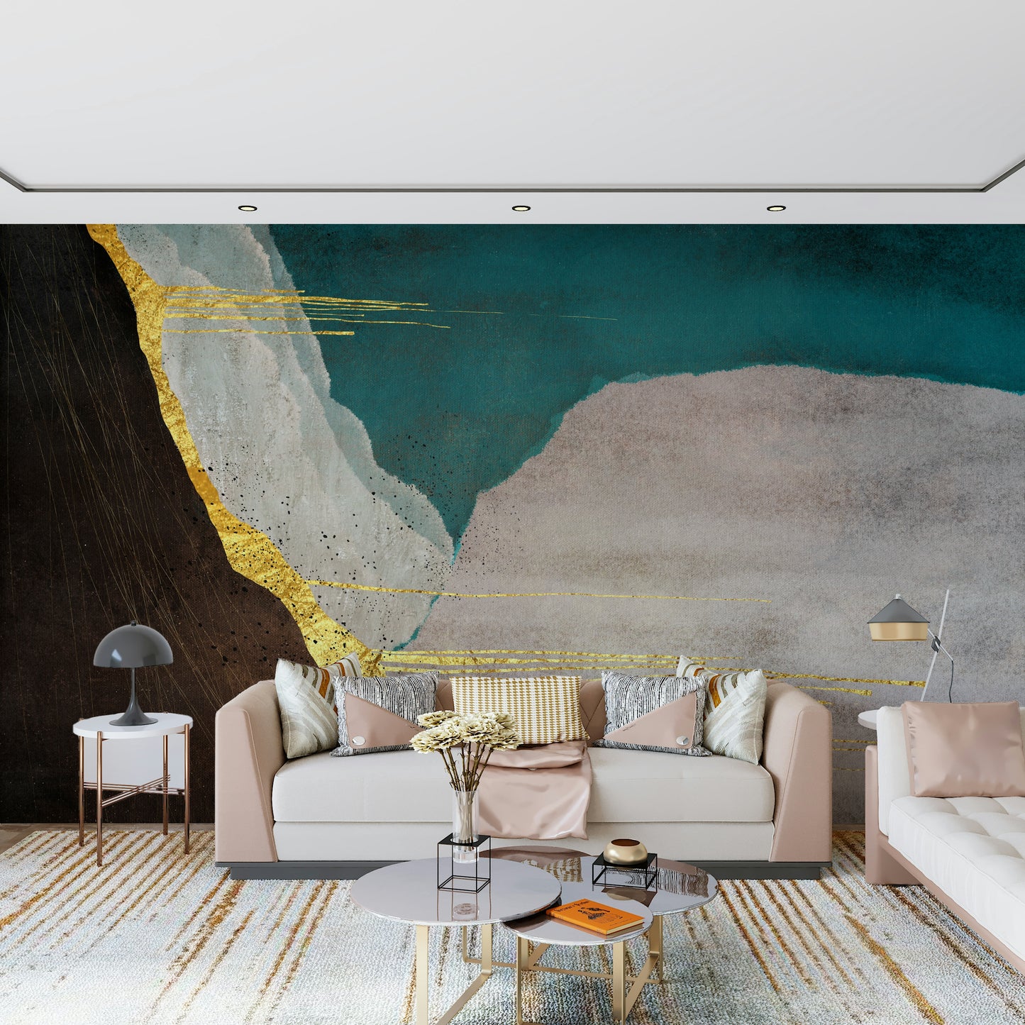 The image has a soft, painted look.

