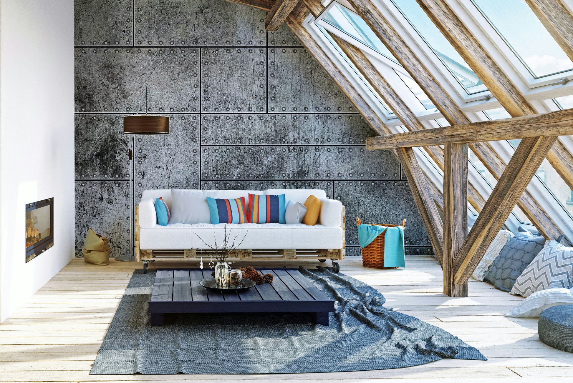 The design gives a feeling of quiet, natural beauty.

