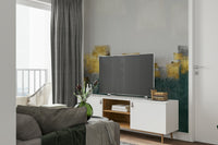 A wall mural of a textured surface.

