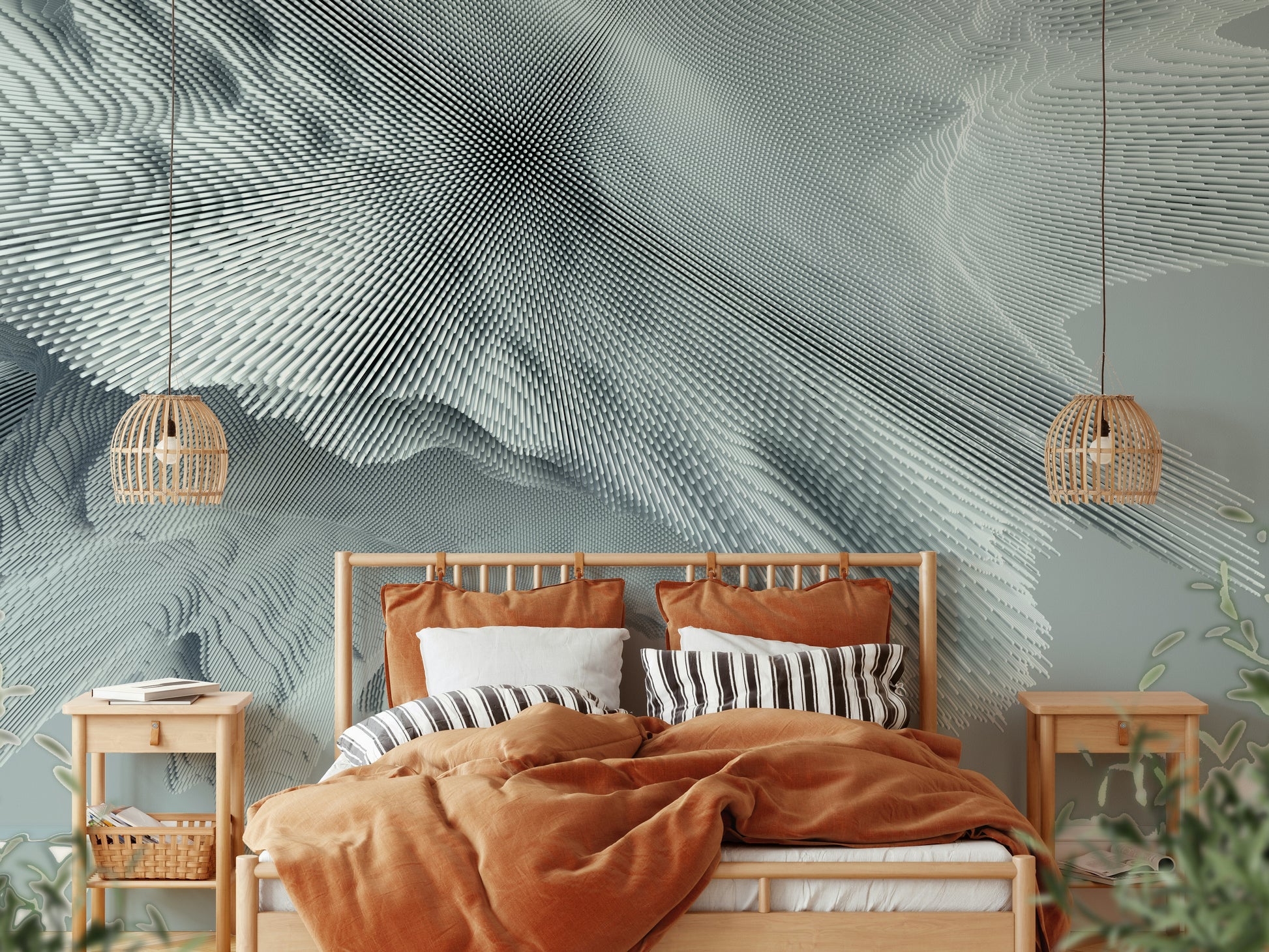 The style is artistic and natural.

