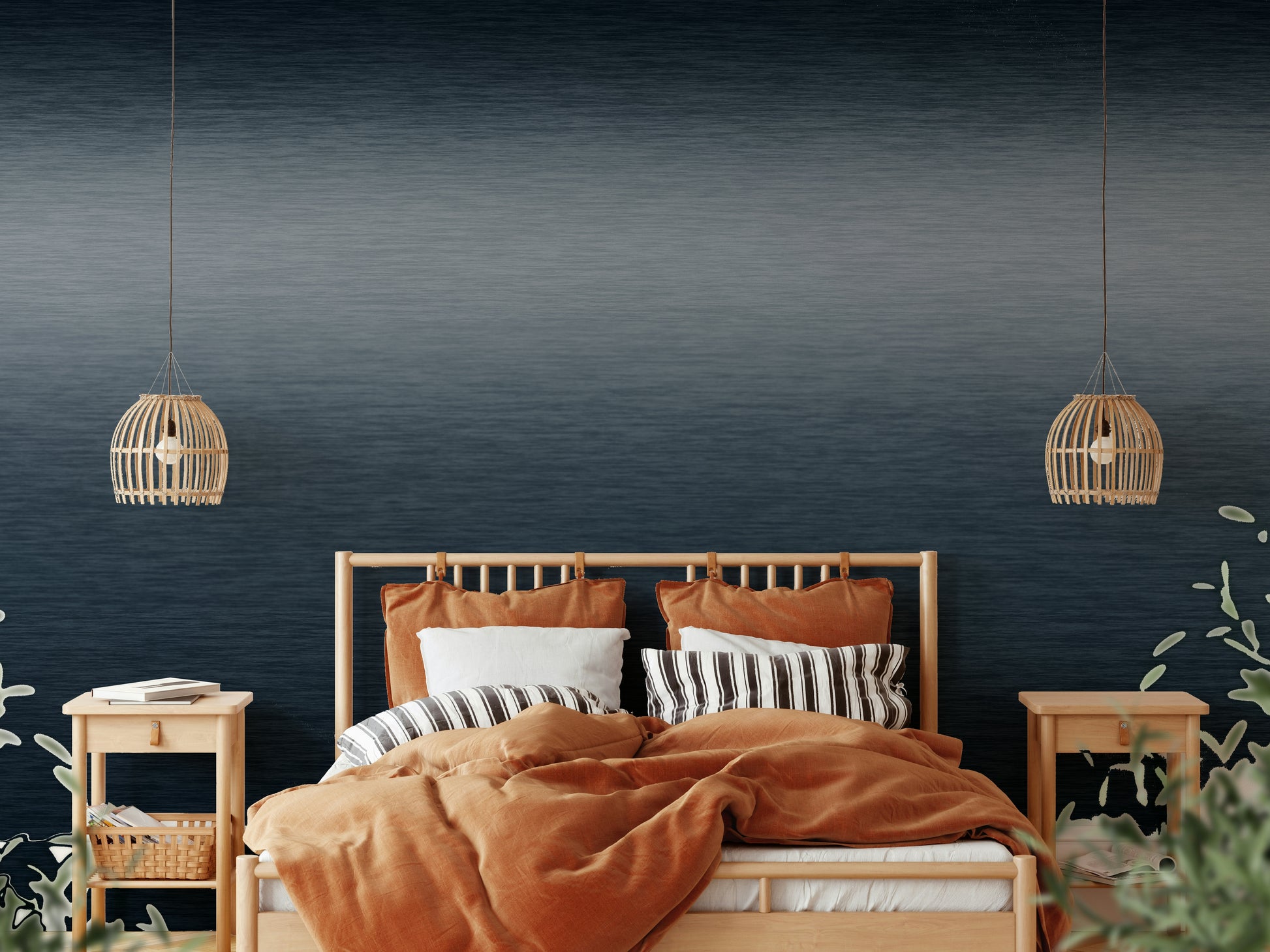 The mood is peaceful and serene.

