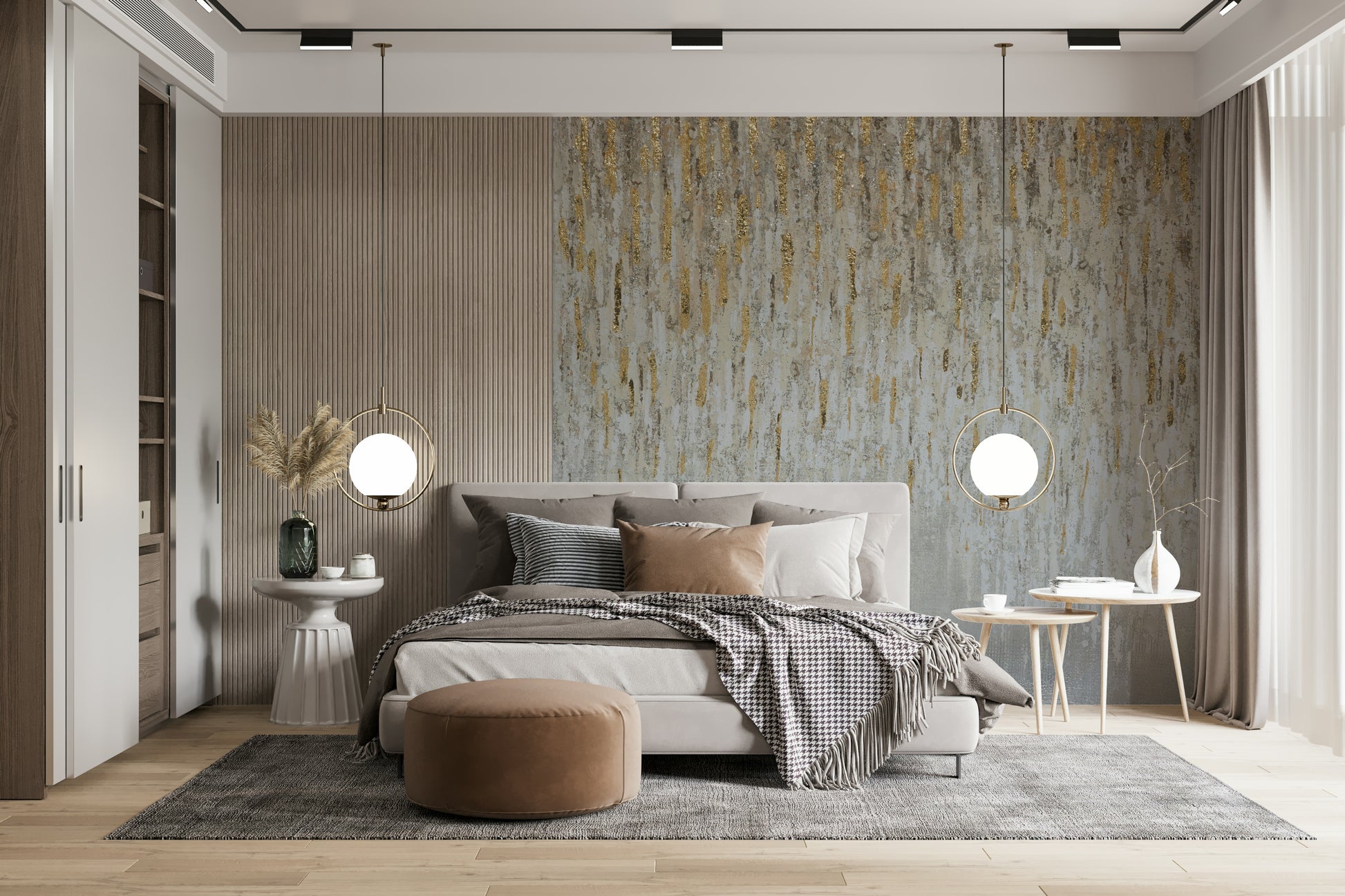 The image has a soft, metallic-painted look.

