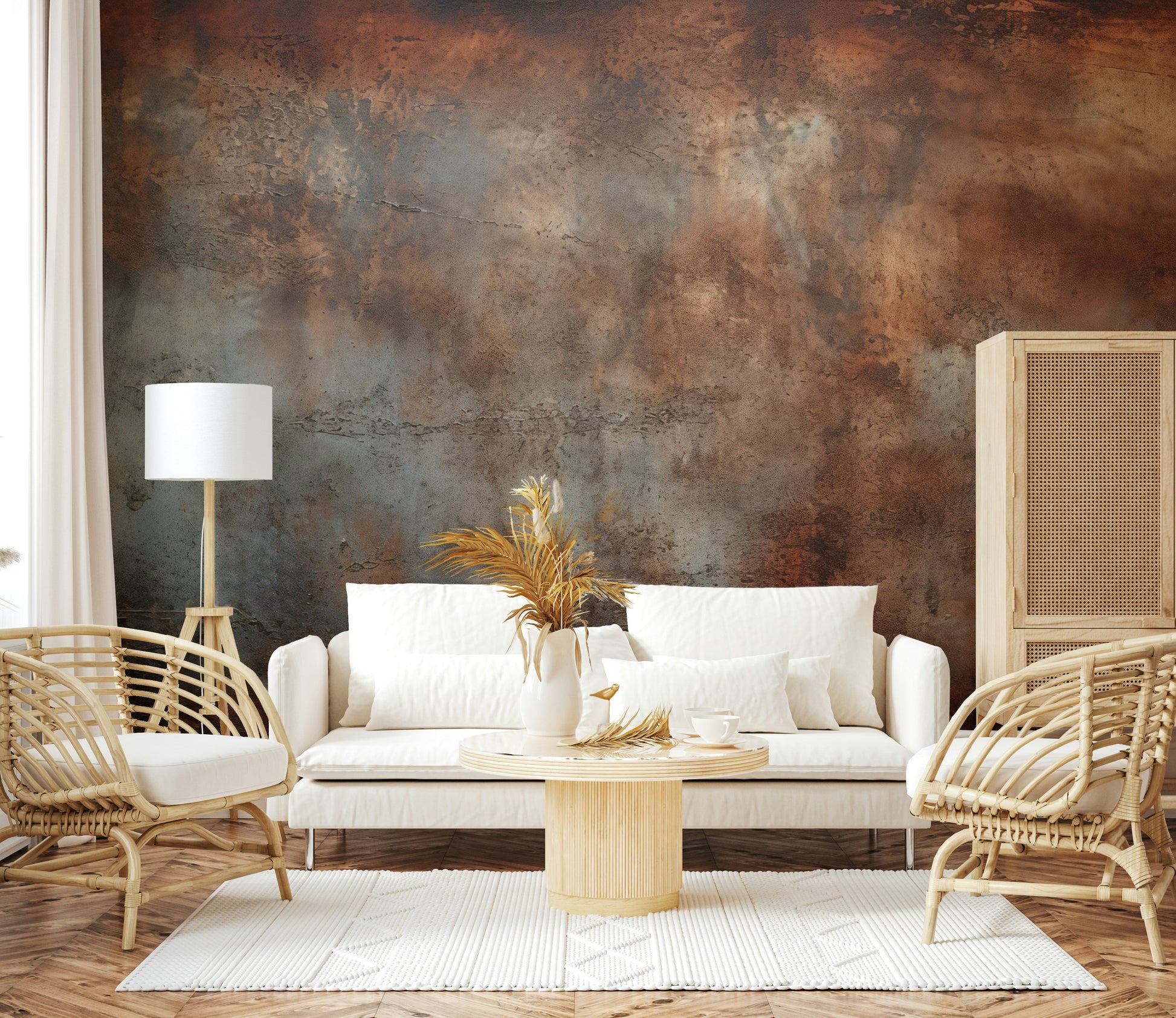 The style is artistic and modern.

