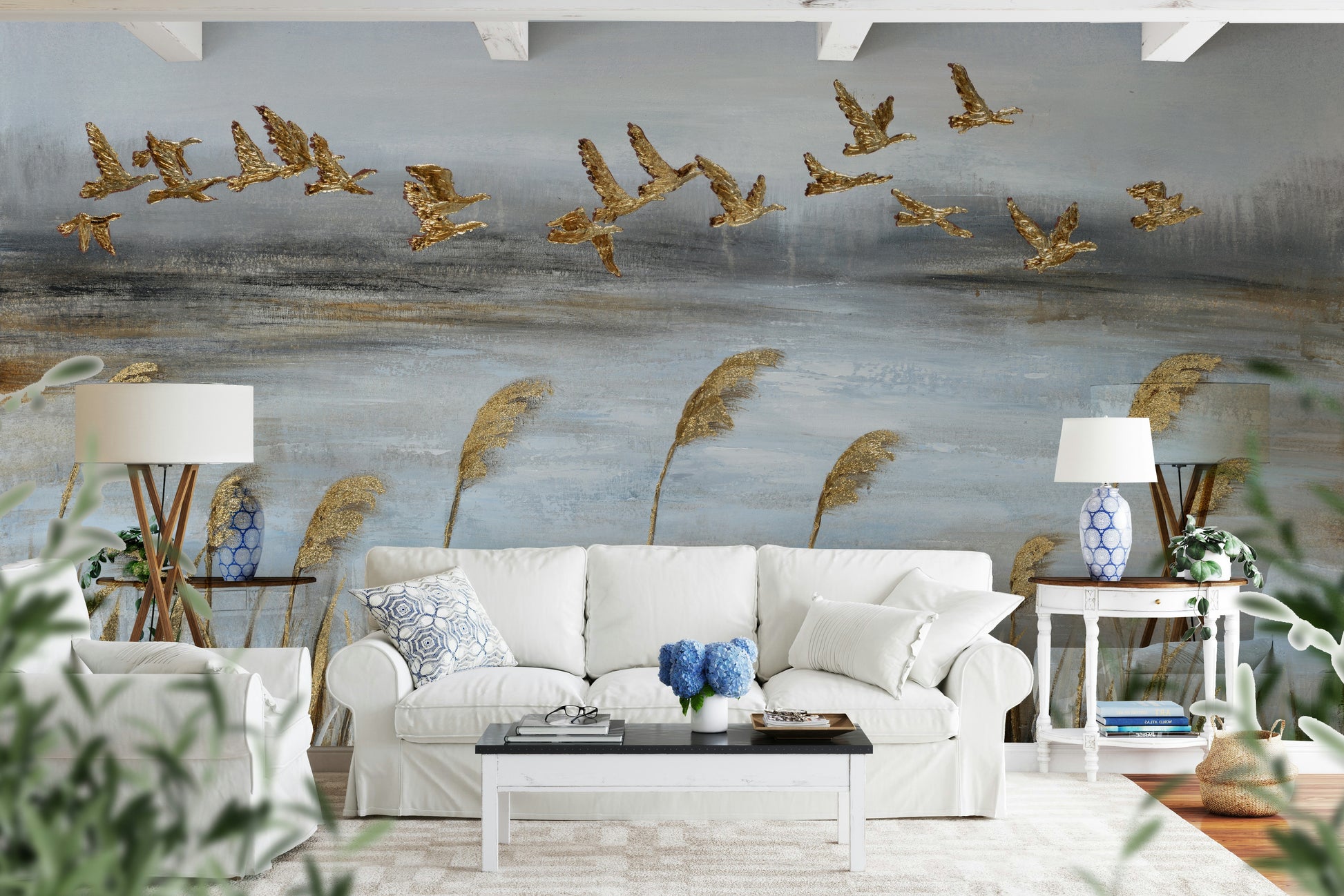 The feeling is one of quiet, artistic beauty.

