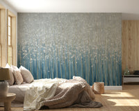 A wall mural of a textured surface.

