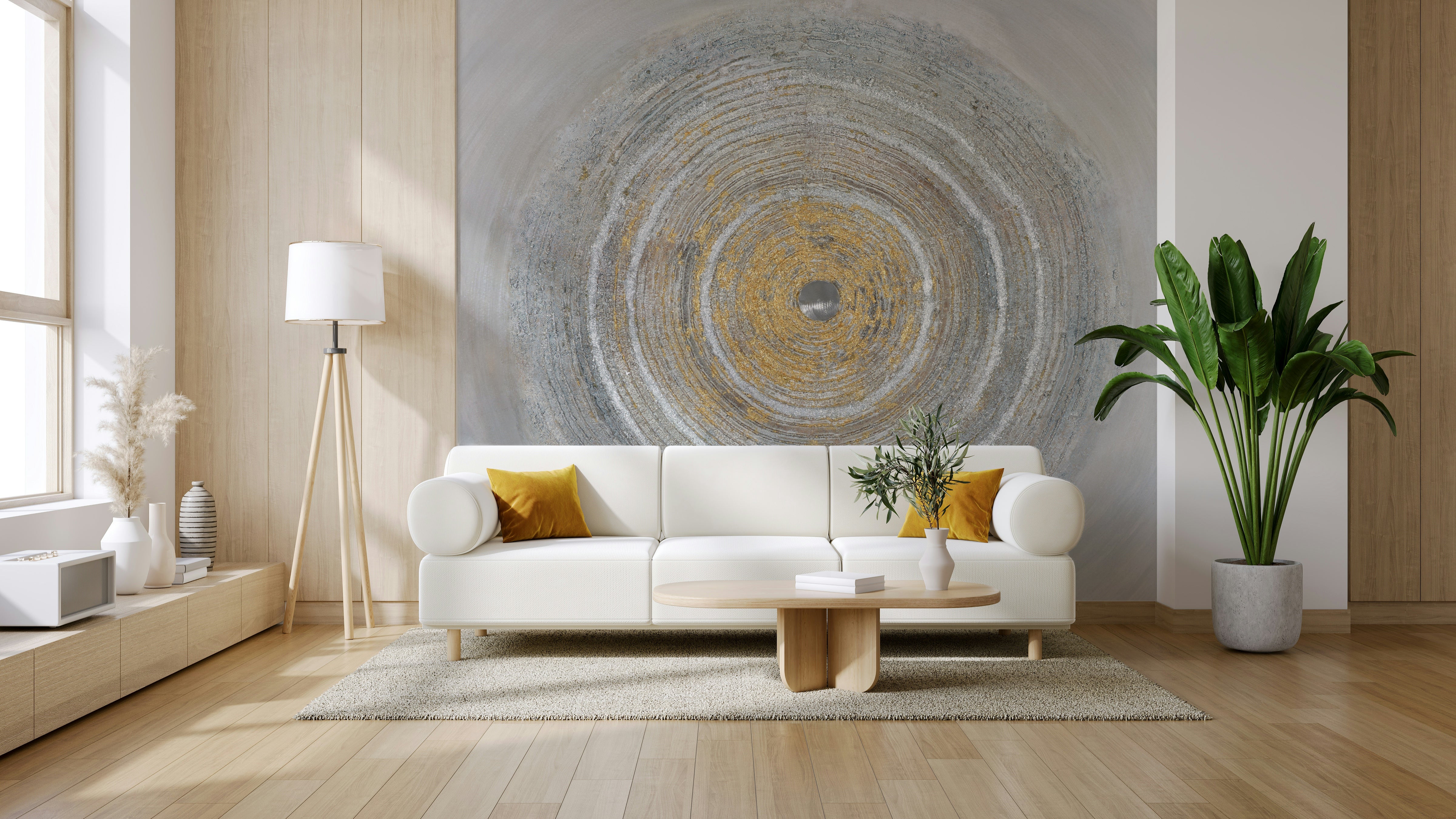 The design gives a feeling of quiet, classic beauty.

