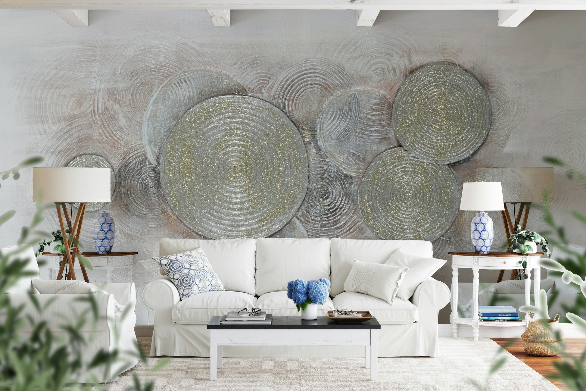 The style is artistic and modern.

