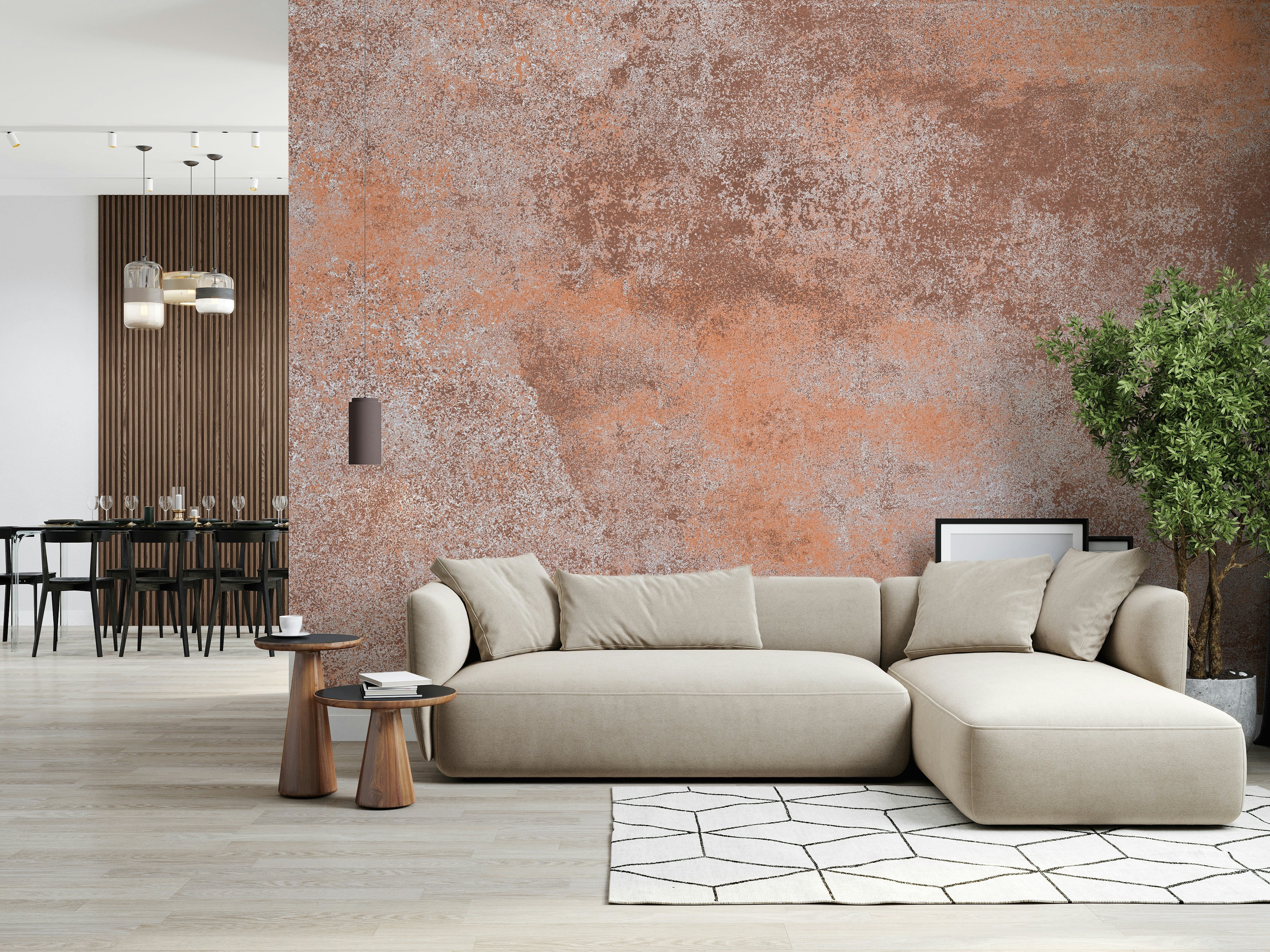 The design gives a feeling of quiet, natural beauty.

