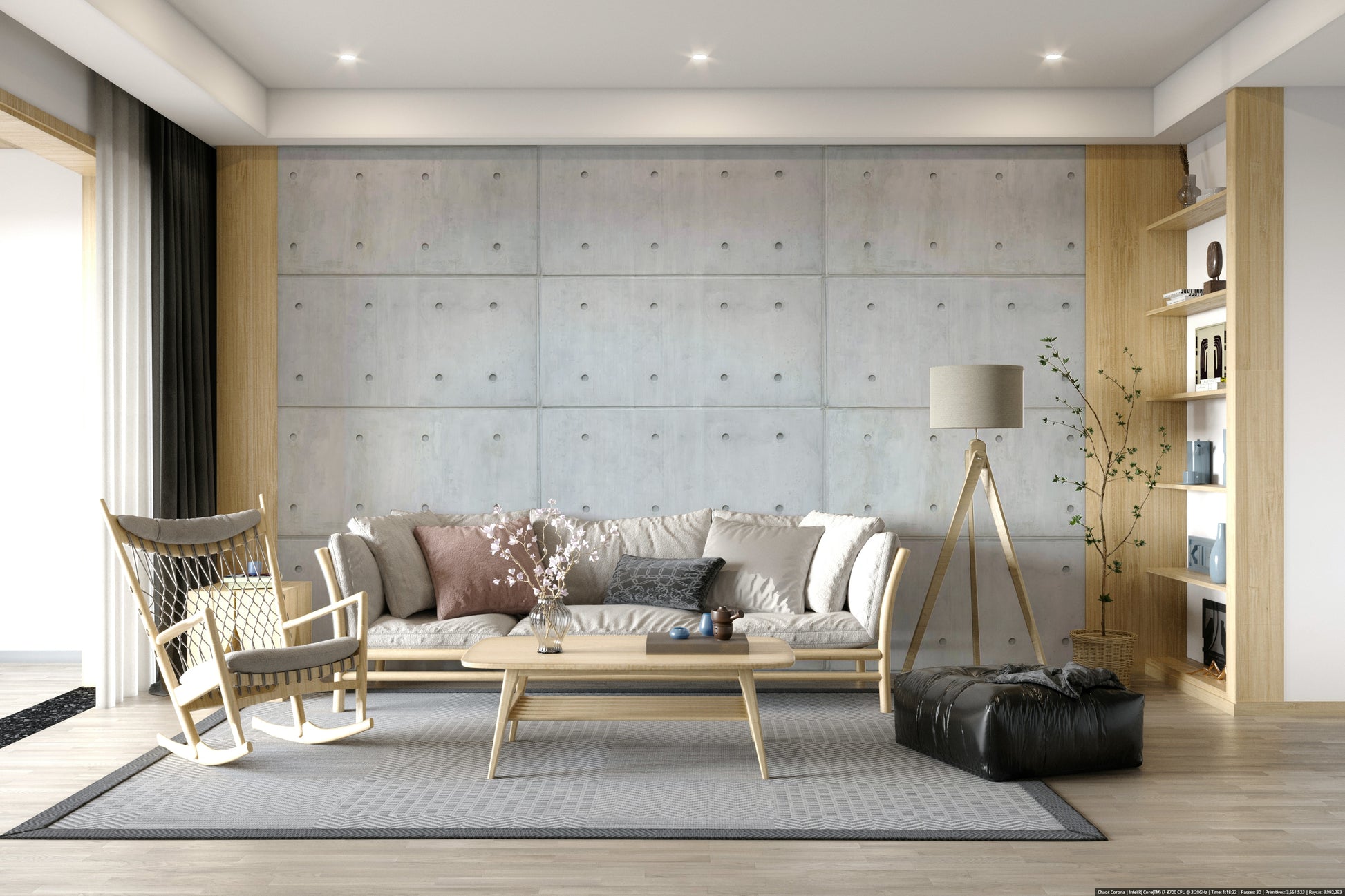 The style is artistic and modern.

