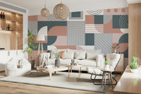 The image shows a repeating abstract pattern.

