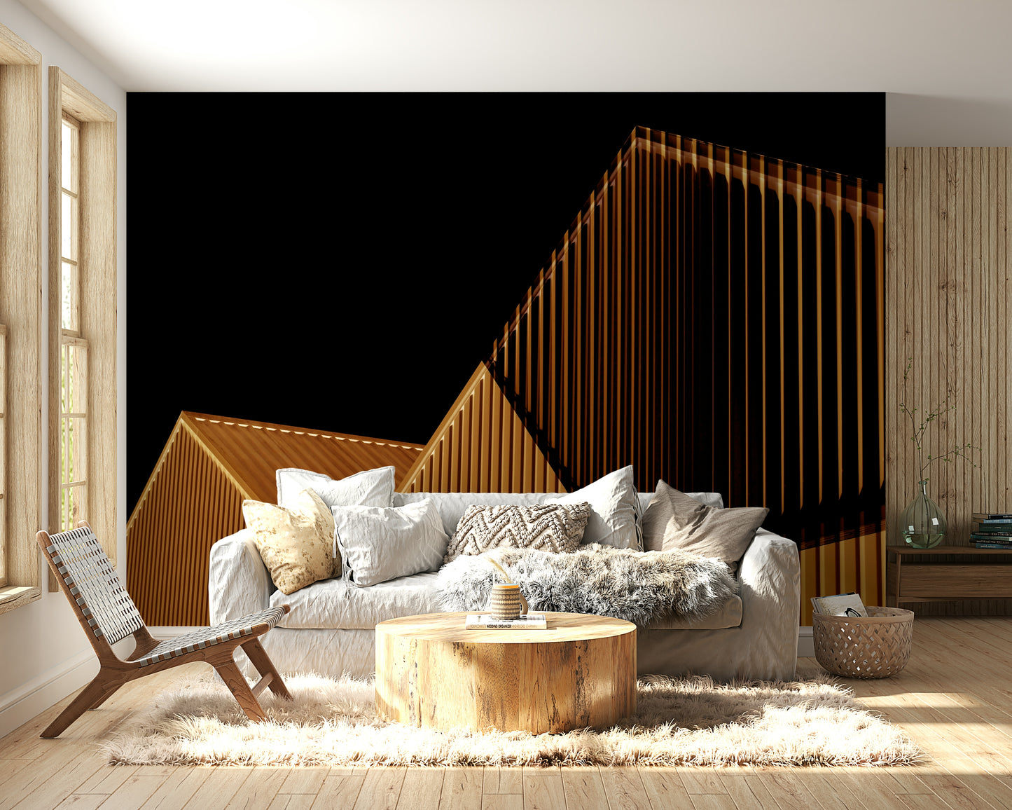 The style is artistic and modern.

