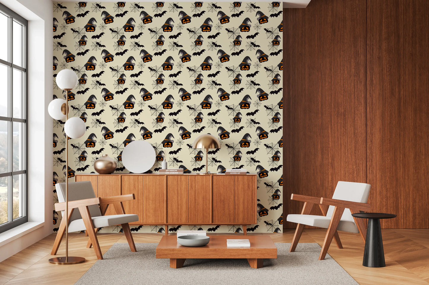 Whimsical Witches' Brew Wallpaper⁠