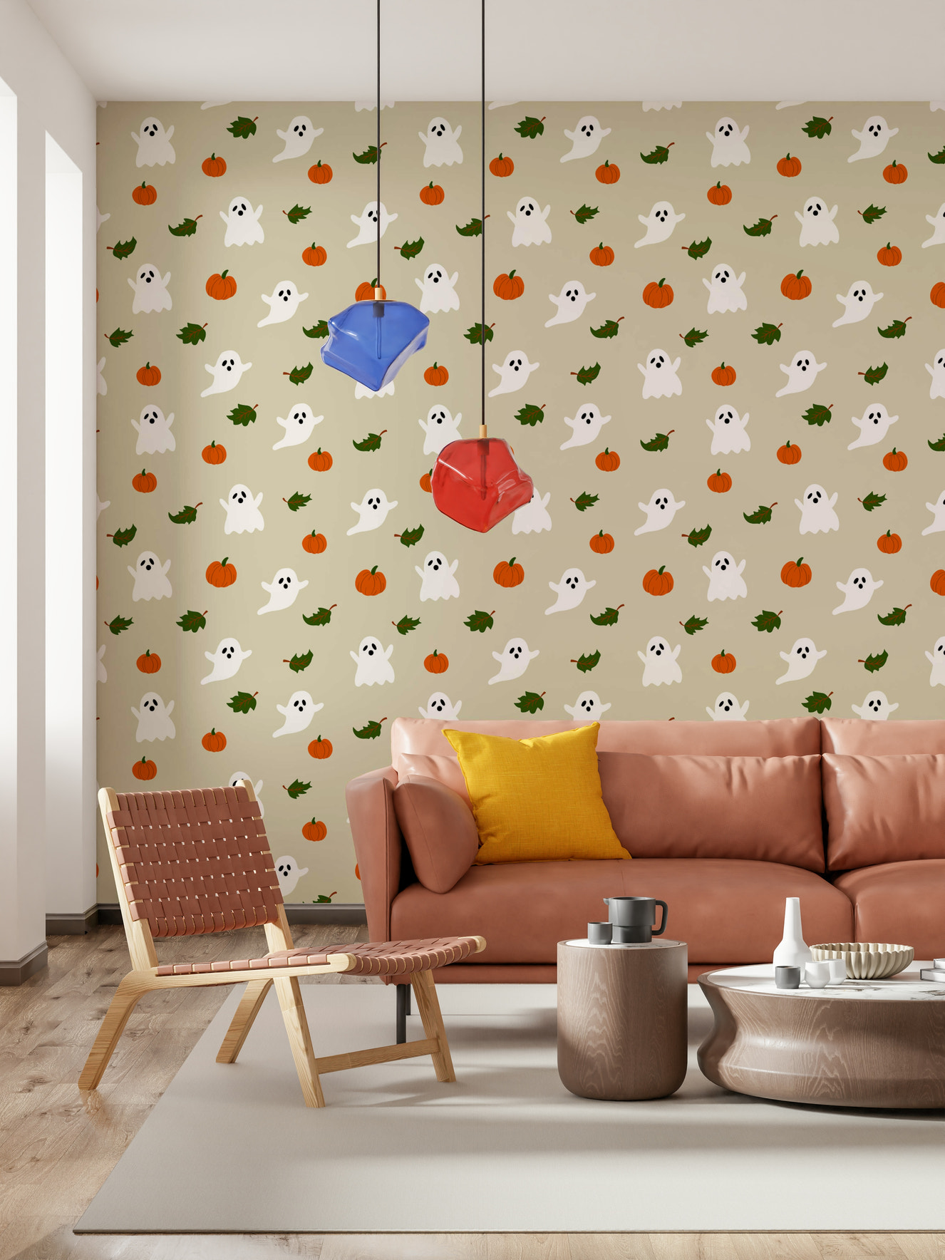 Ghostly Harvest Wallpaper⁠