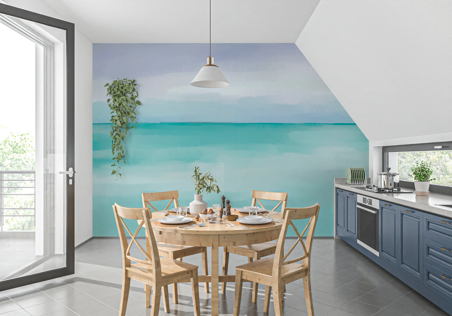 Coastal Dreamscape Wall Mural
