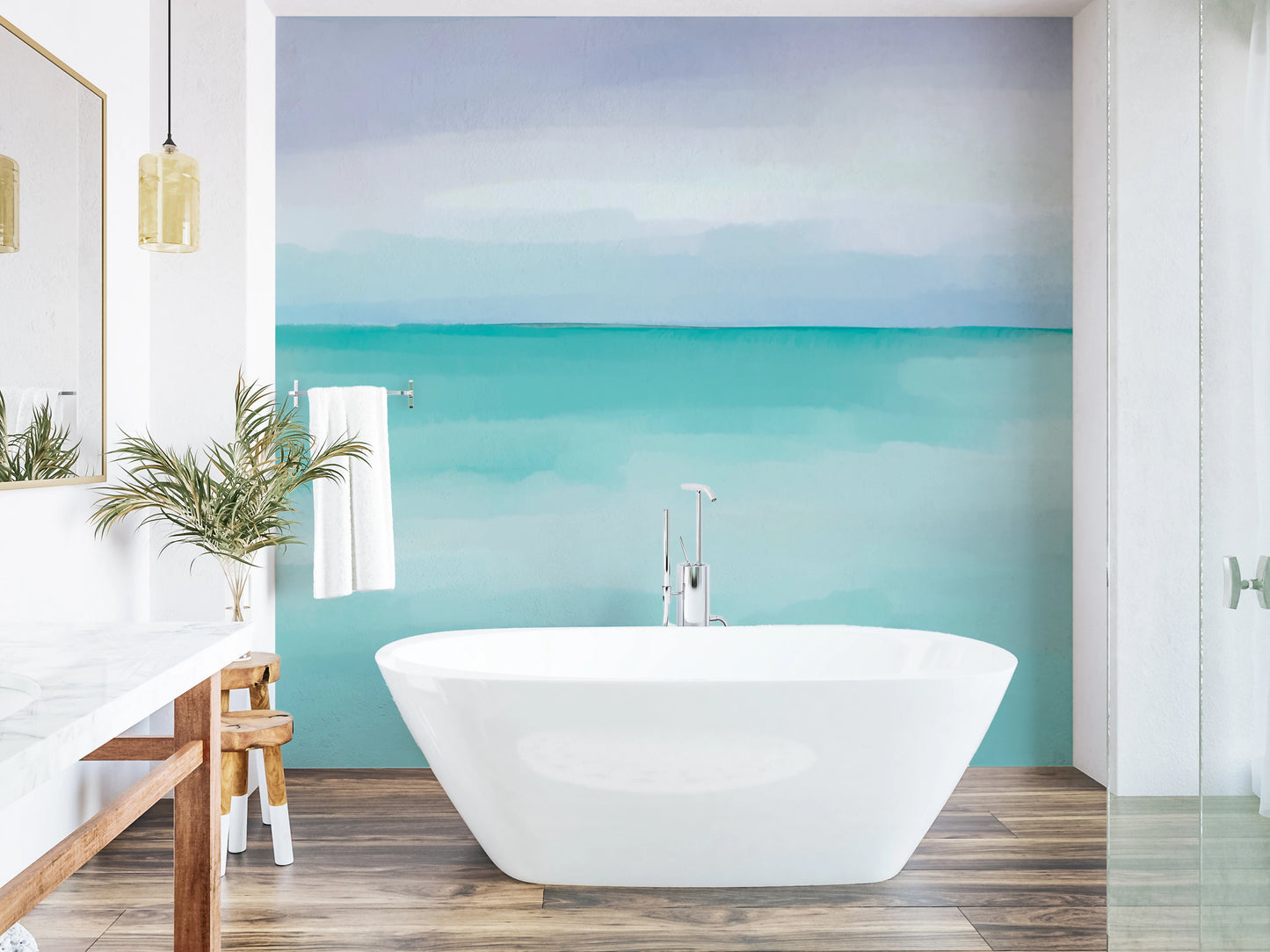Coastal Dreamscape Wall Mural