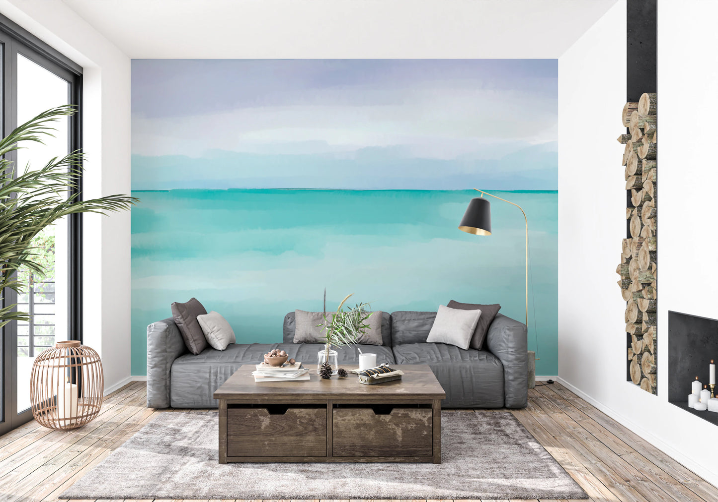 Coastal Dreamscape Wall Mural
