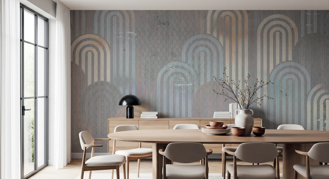 Vintage Archways Wall Mural