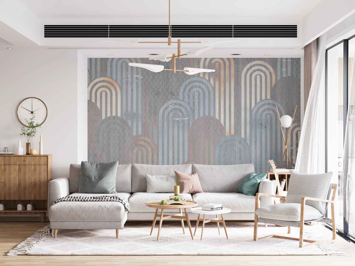 Vintage Archways Wall Mural