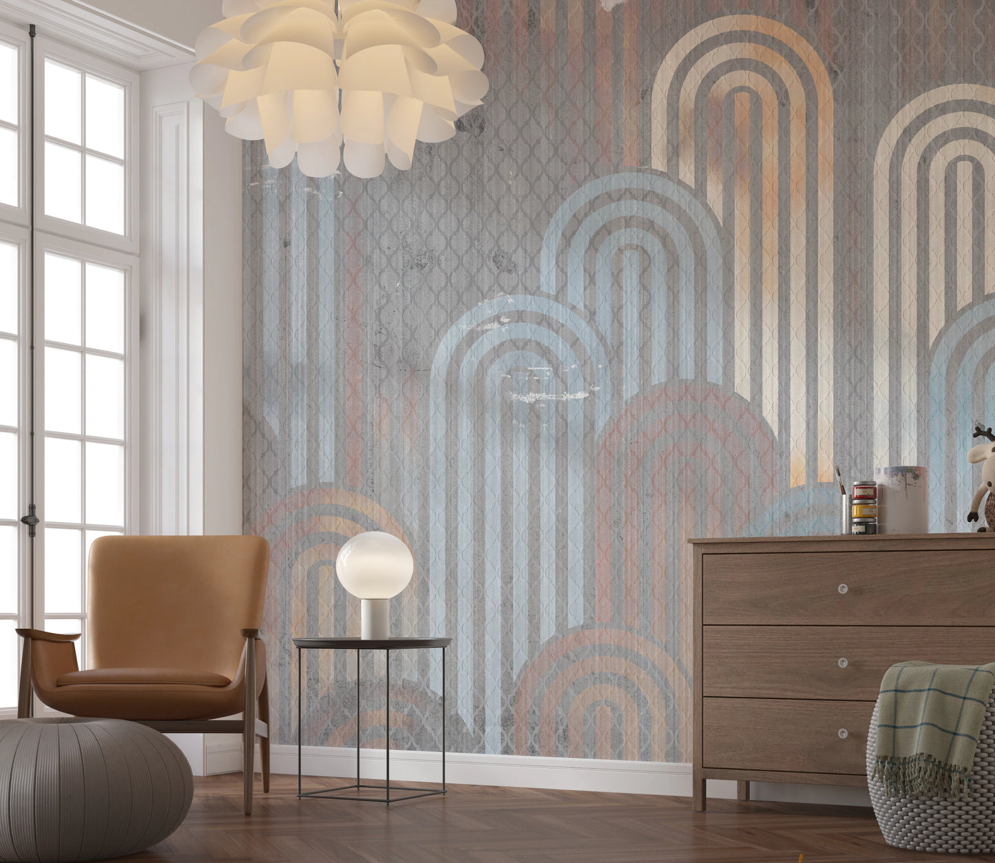 Vintage Archways Wall Mural