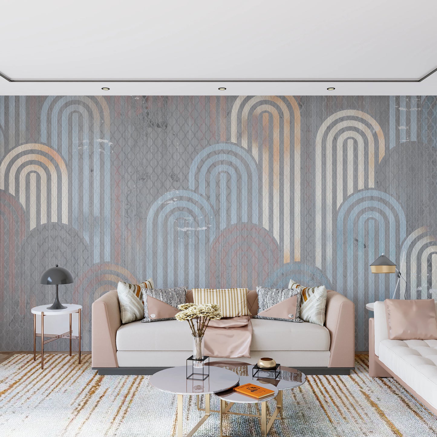 Vintage Archways Wall Mural