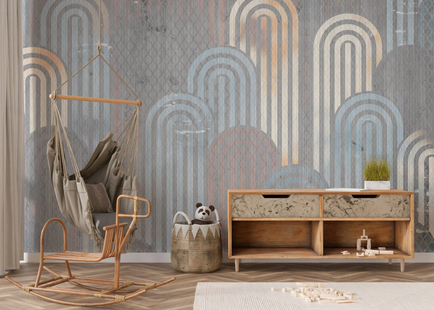 Vintage Archways Wall Mural